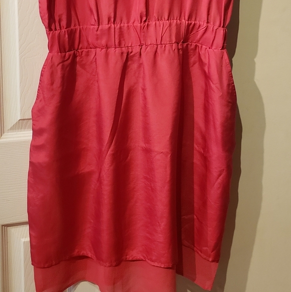 Banana Republic Pink Silk Layered Dress - Picture 14 of 16